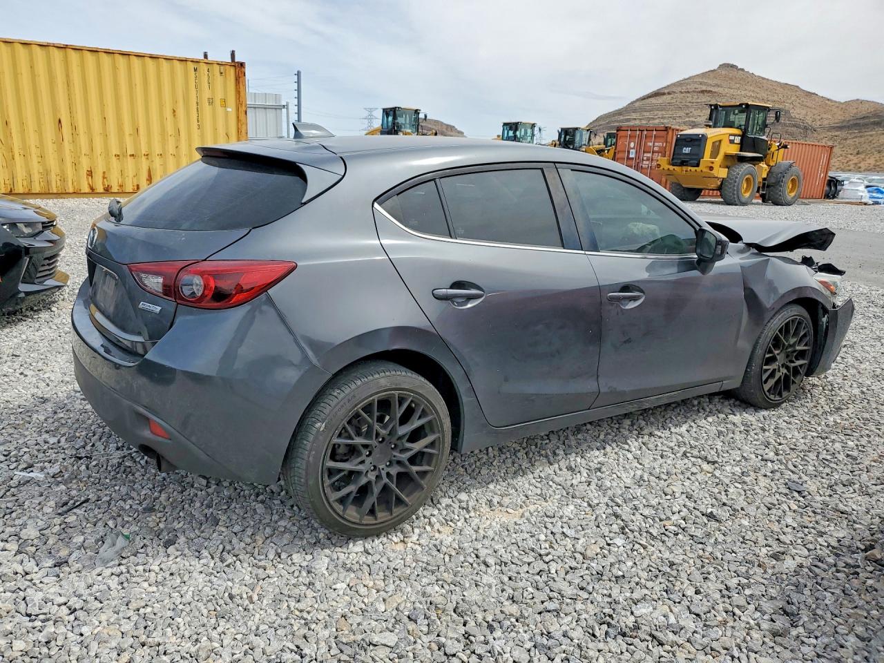 2014 Mazda 3 Touring Серый vin: JM1BM1L33E1127609