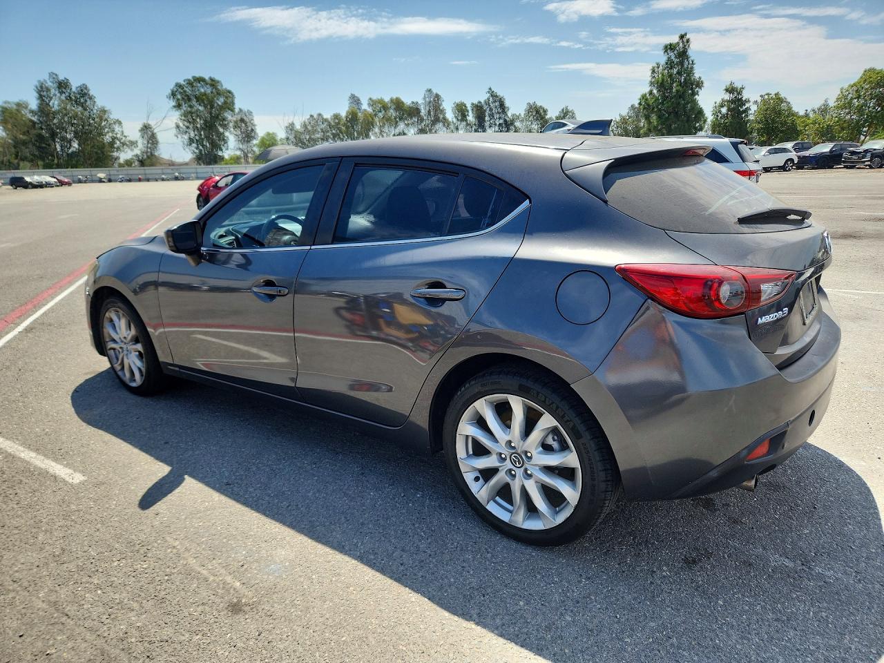 2015 Mazda 3 Touring Gray vin: JM1BM1L33F1223368