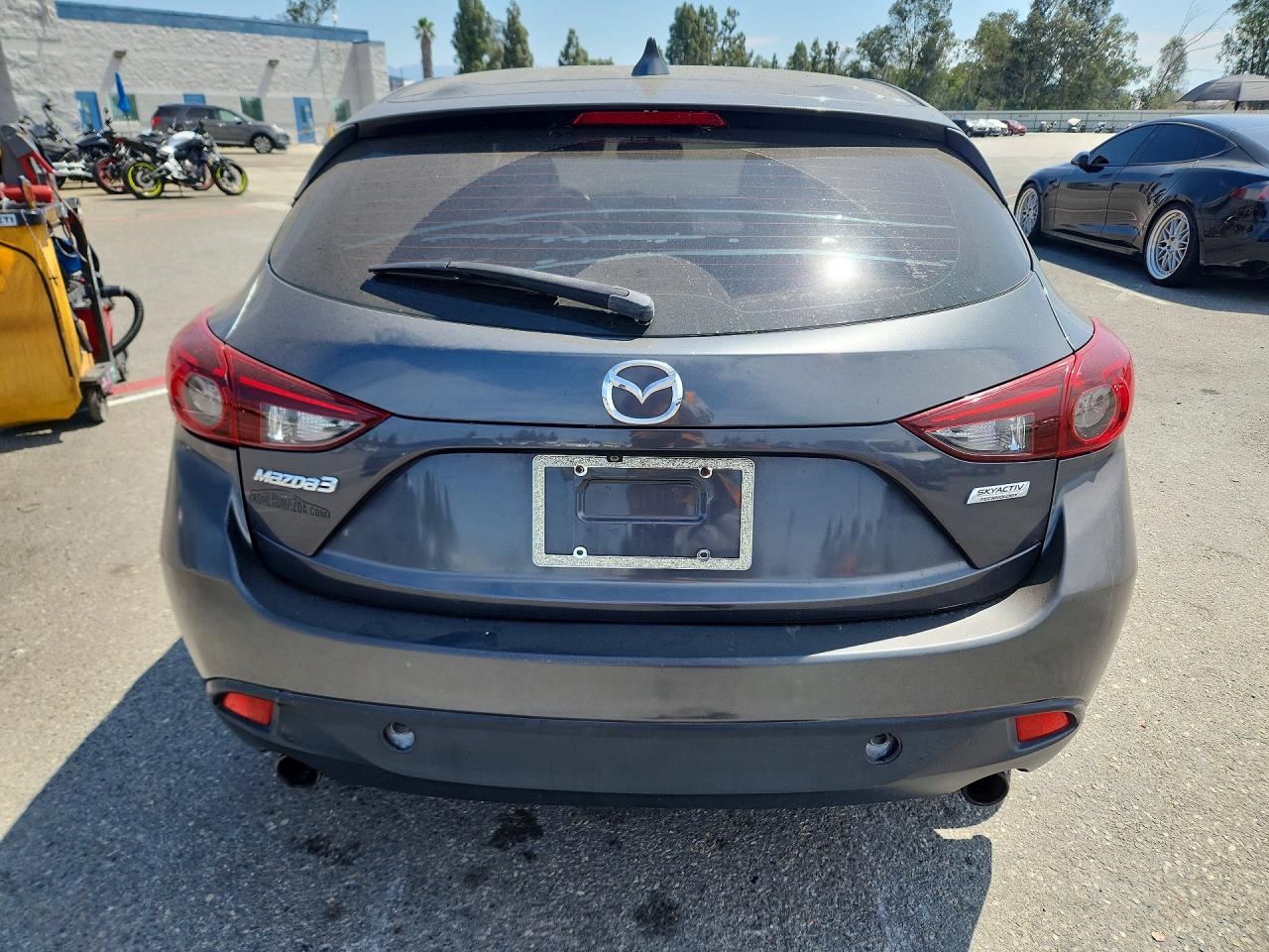 2015 Mazda 3 Touring Gray vin: JM1BM1L33F1223368
