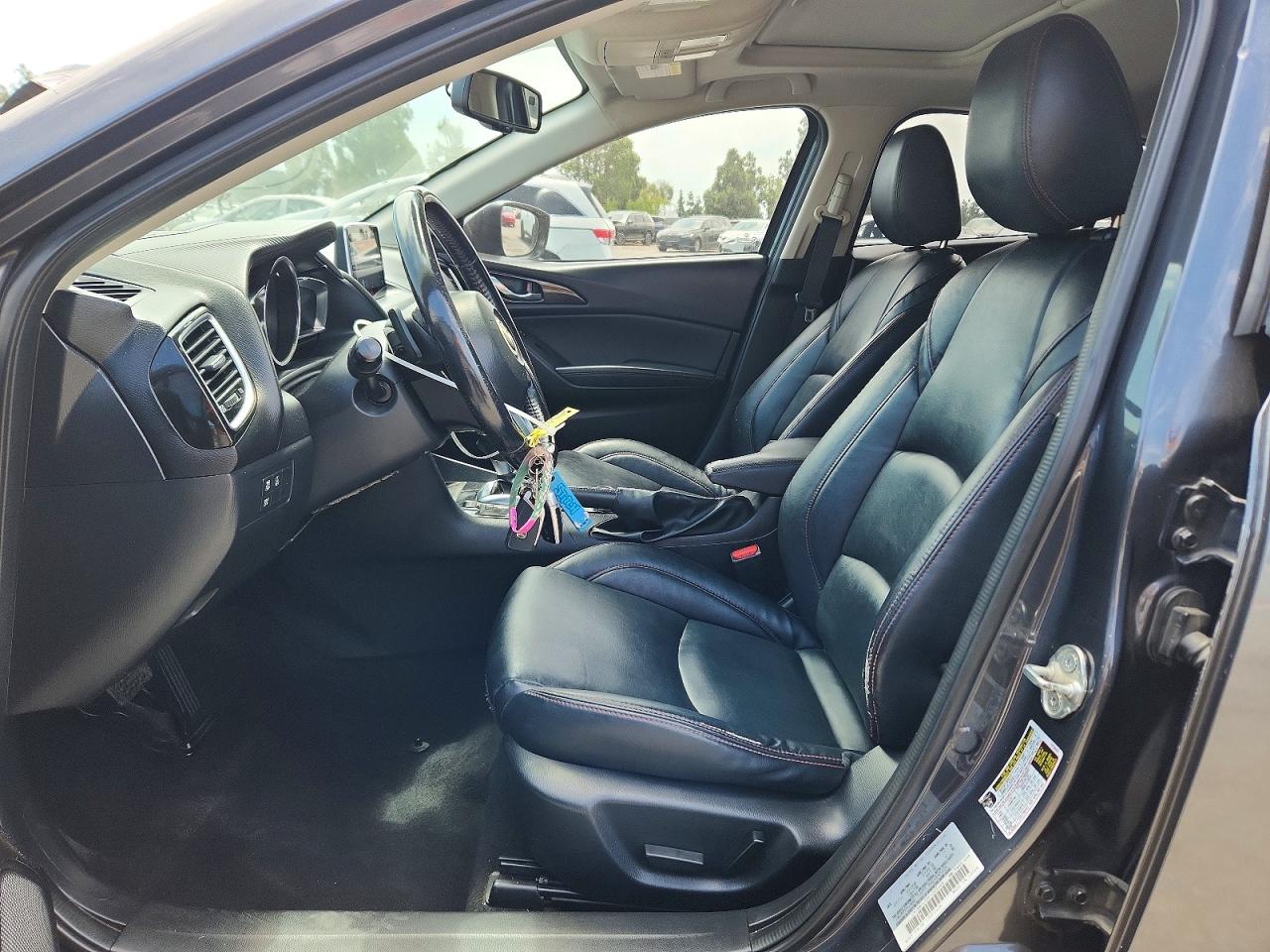 2015 Mazda 3 Touring Gray vin: JM1BM1L33F1223368