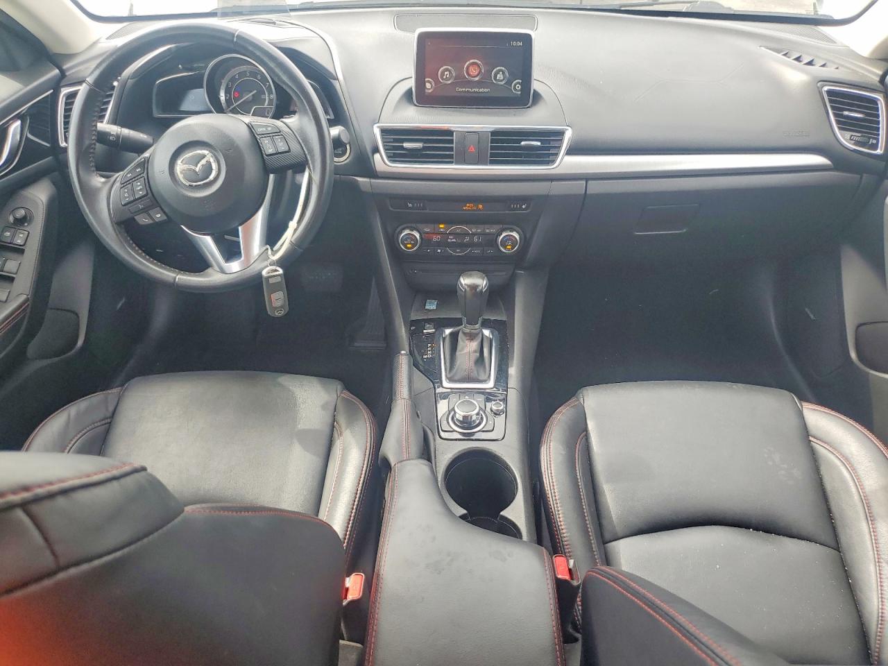 2015 Mazda 3 Touring Белый vin: JM1BM1L35F1267324