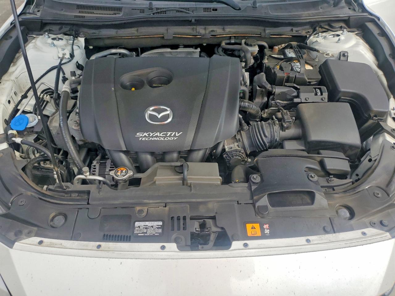2015 Mazda 3 Touring Белый vin: JM1BM1L35F1267324