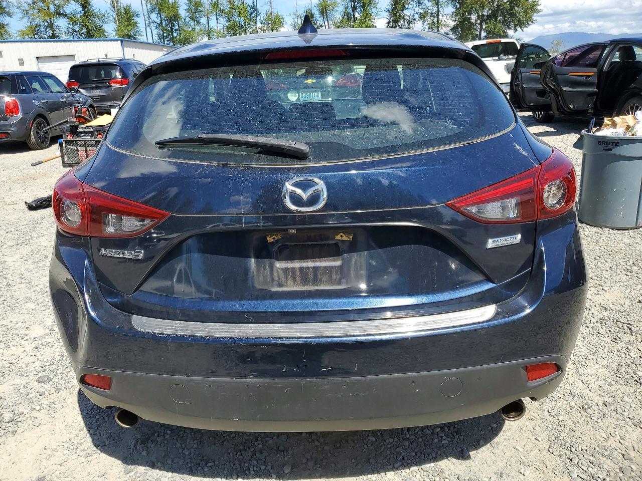 2014 Mazda 3 Touring Blue vin: JM1BM1L36E1136692