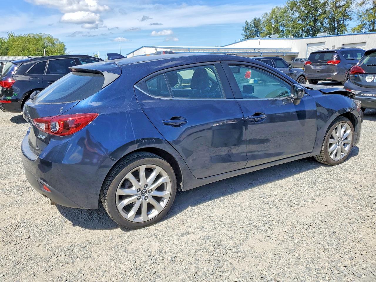 2014 Mazda 3 Touring Blue vin: JM1BM1L36E1136692