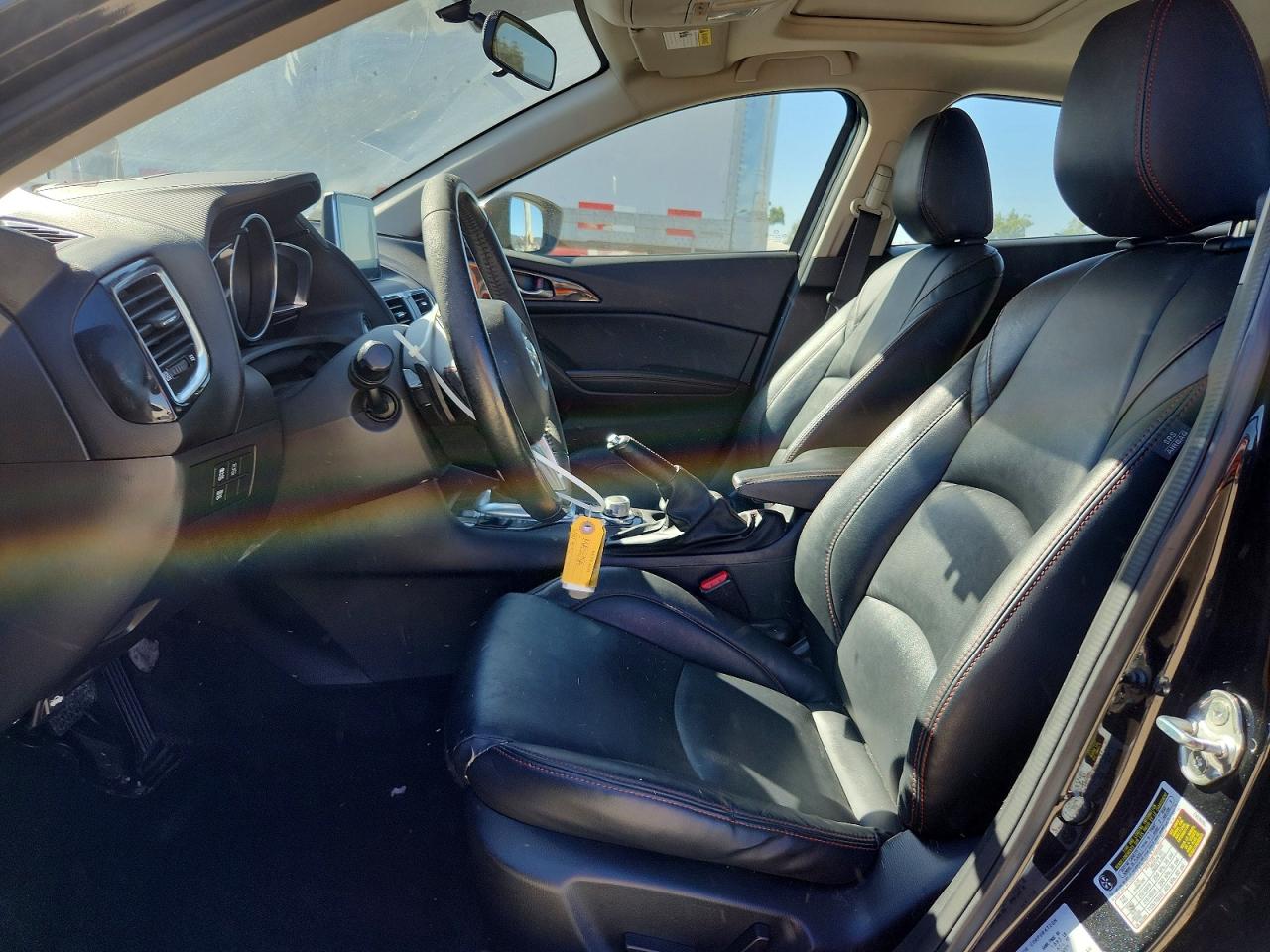 2015 Mazda 3 Touring Black vin: JM1BM1L36F1236521