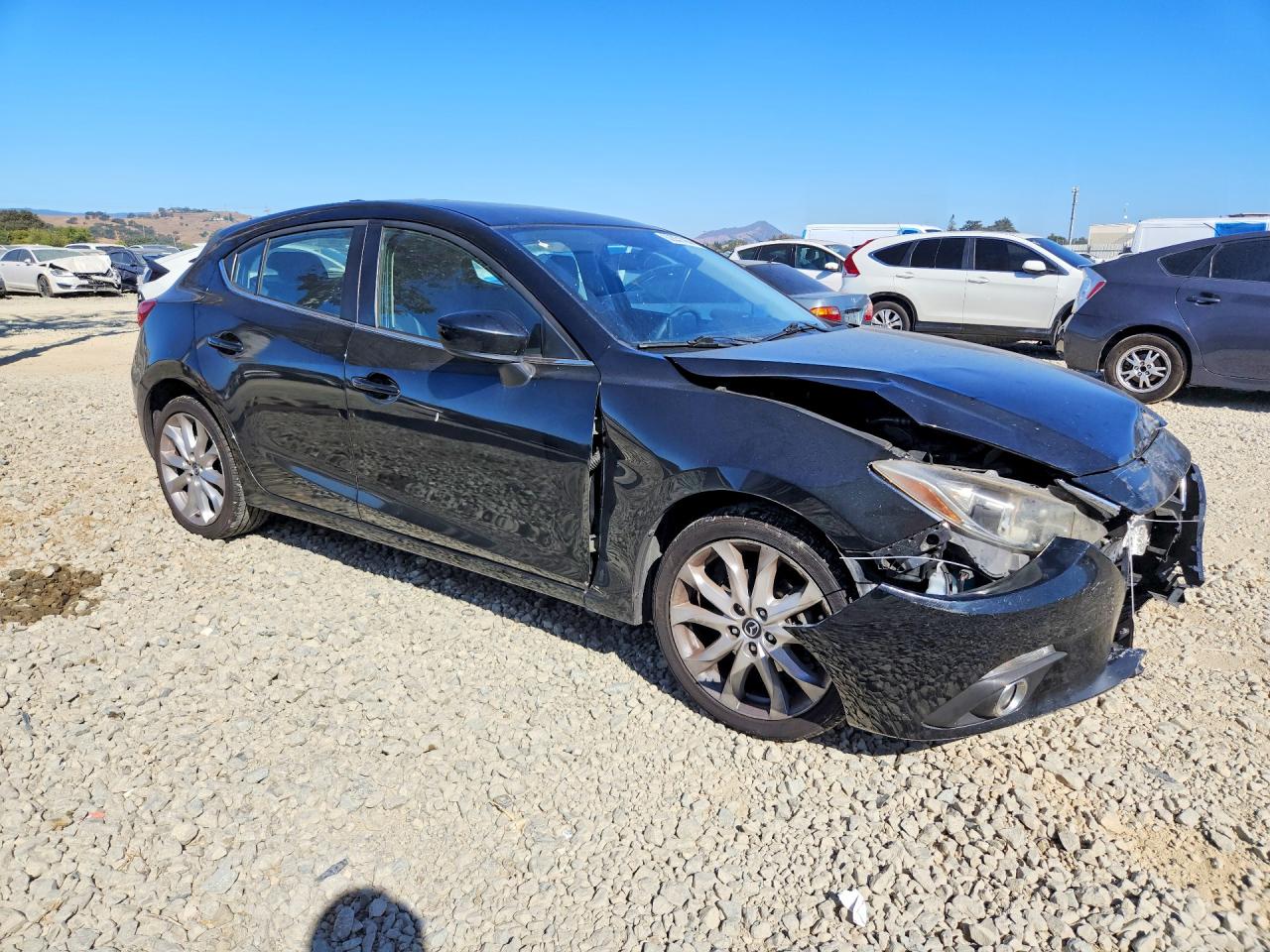 2015 Mazda 3 Touring Black vin: JM1BM1L36F1236521