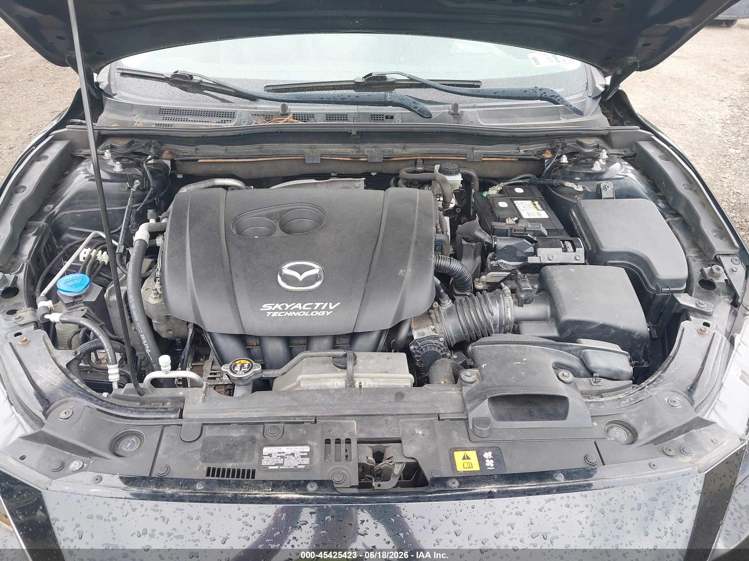 2014 Mazda Mazda3 S Touring Черный vin: JM1BM1L39E1168634