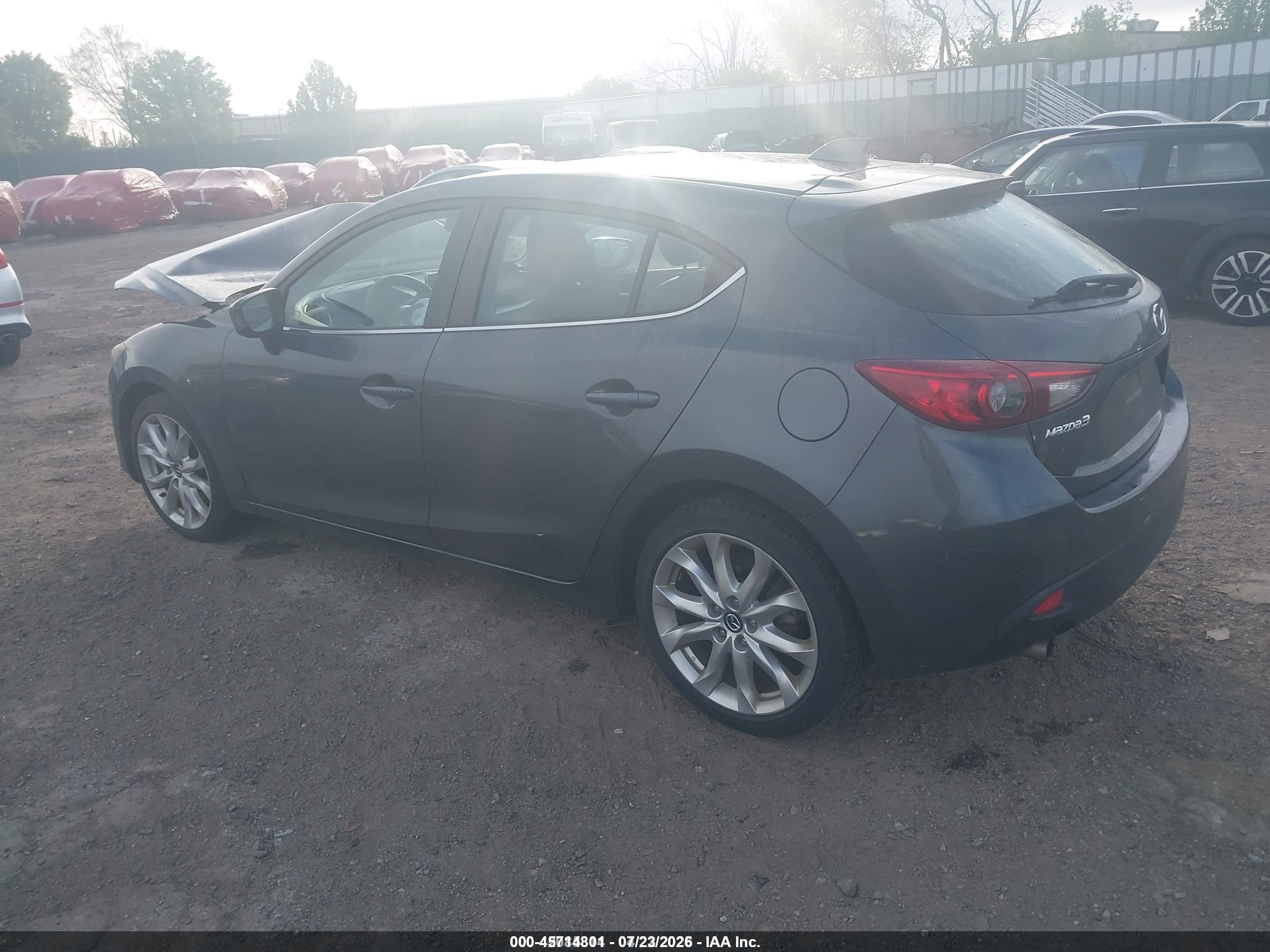 2015 Mazda Mazda3 S Touring Gray vin: JM1BM1L3XF1238482