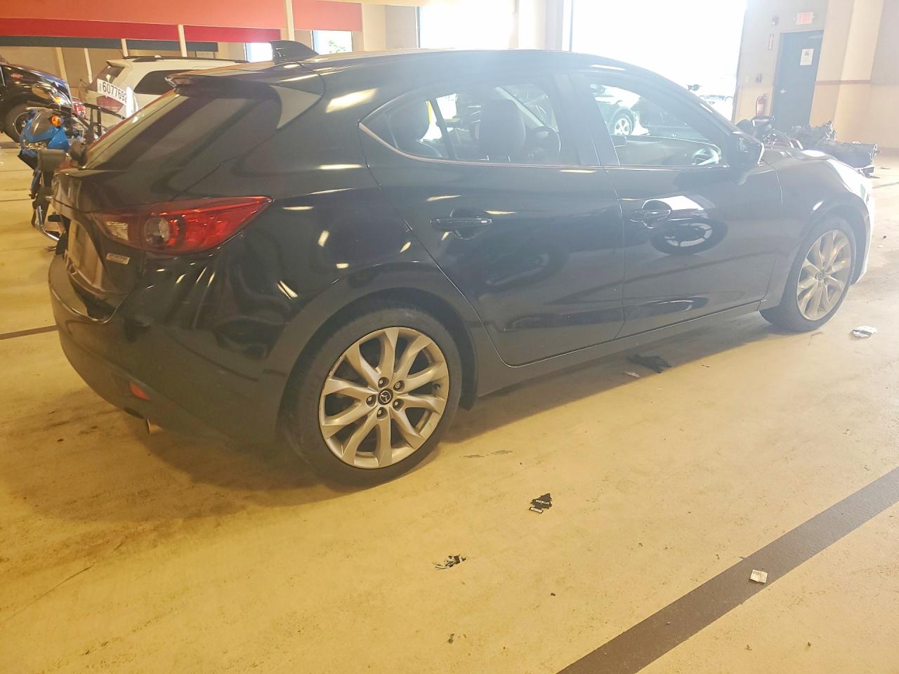 2015 Mazda 3 Touring Black vin: JM1BM1L3XF1256349