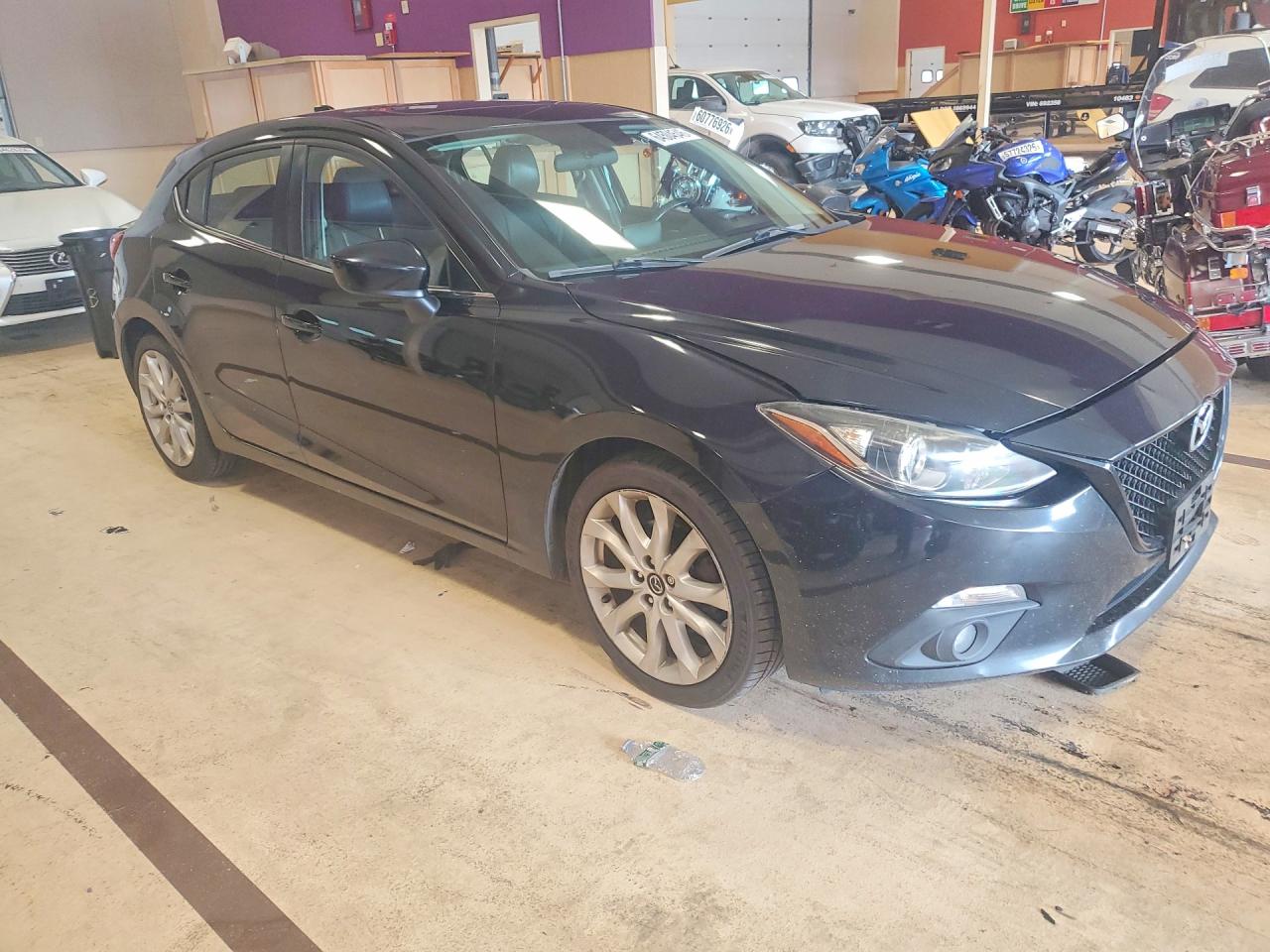 2015 Mazda 3 Touring Black vin: JM1BM1L3XF1256349
