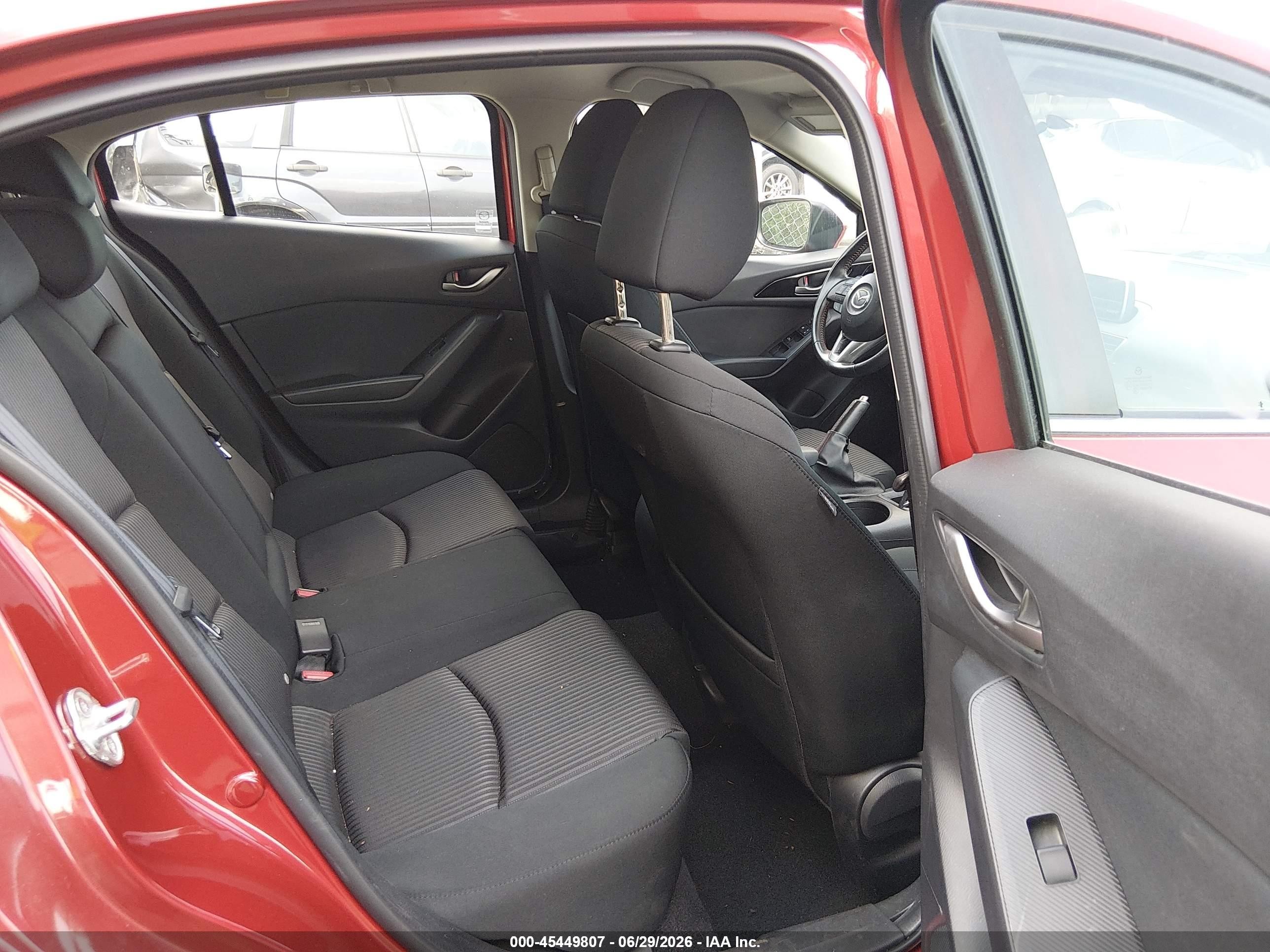 2014 Mazda Mazda3 I Touring Красный vin: JM1BM1L70E1135962