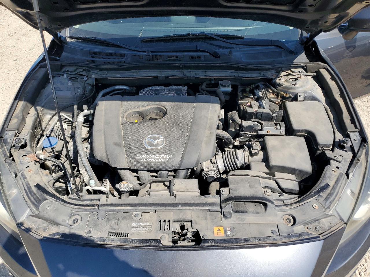 2014 Mazda 3 Touring Gray vin: JM1BM1L71E1109063
