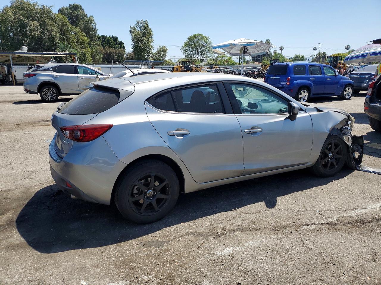 2014 Mazda 3 Touring Серебряный vin: JM1BM1L71E1144265