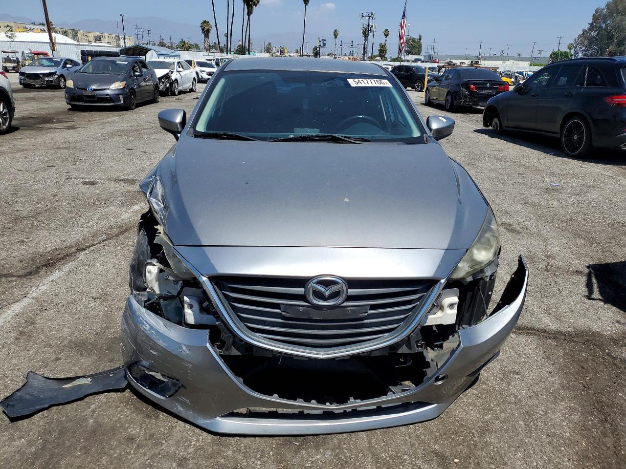 2014 Mazda 3 Touring Серебряный vin: JM1BM1L71E1144265