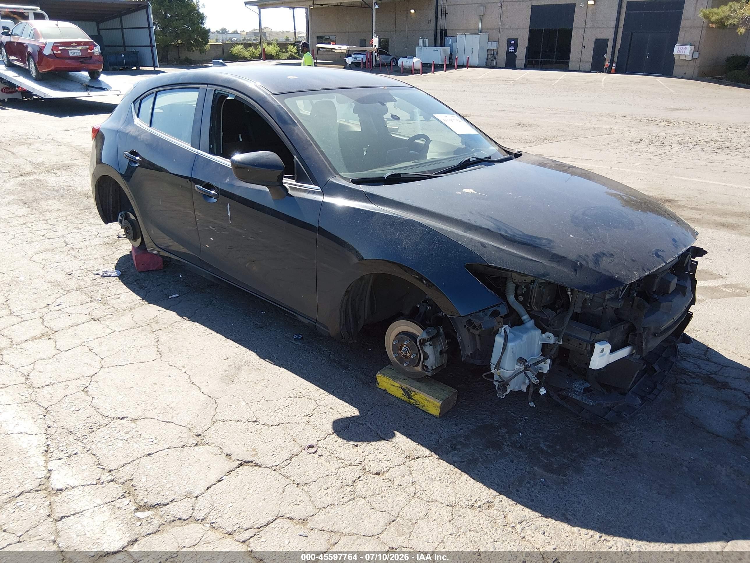 2014 Mazda Mazda3 I Touring Black vin: JM1BM1L71E1213942