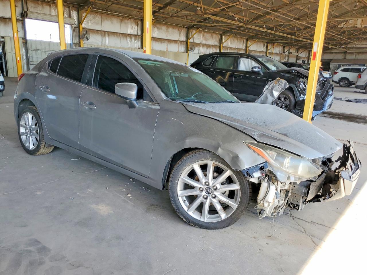 2014 Mazda 3 Touring Silver vin: JM1BM1L72E1101151