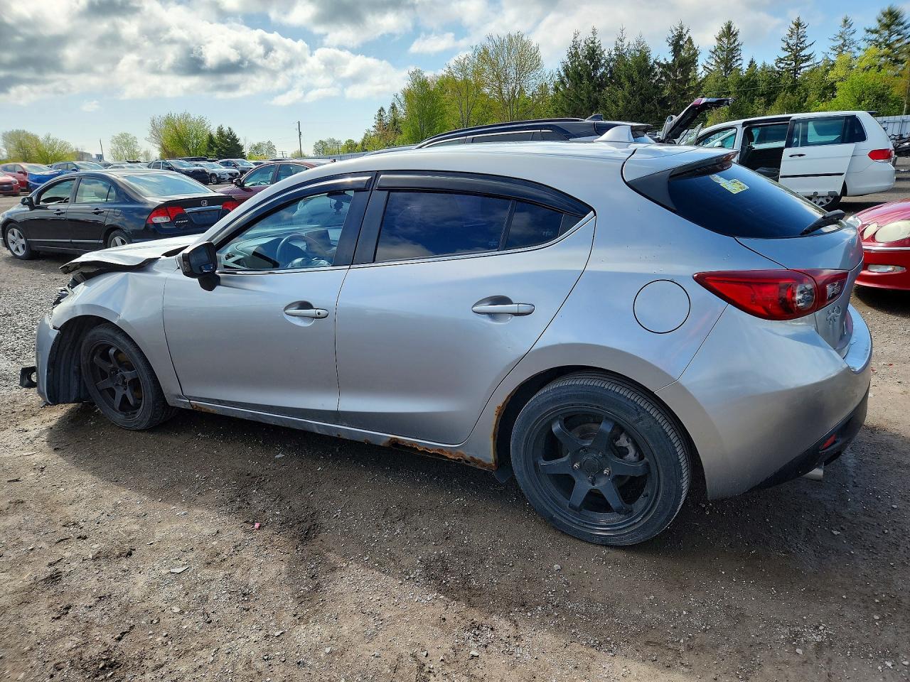 2014 Mazda 3 Touring Gray vin: JM1BM1L72E1105023
