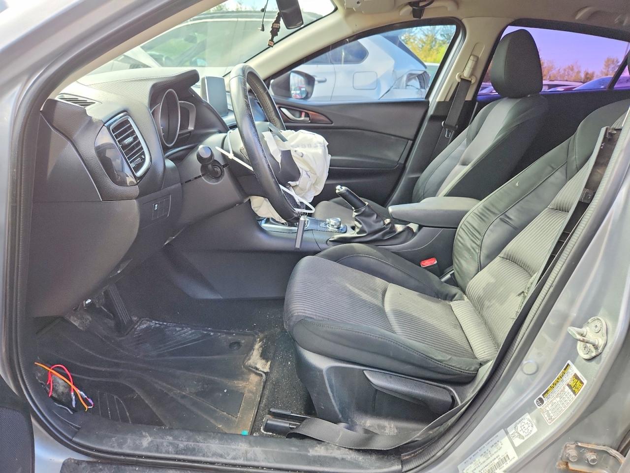 2014 Mazda 3 Touring Gray vin: JM1BM1L72E1105023