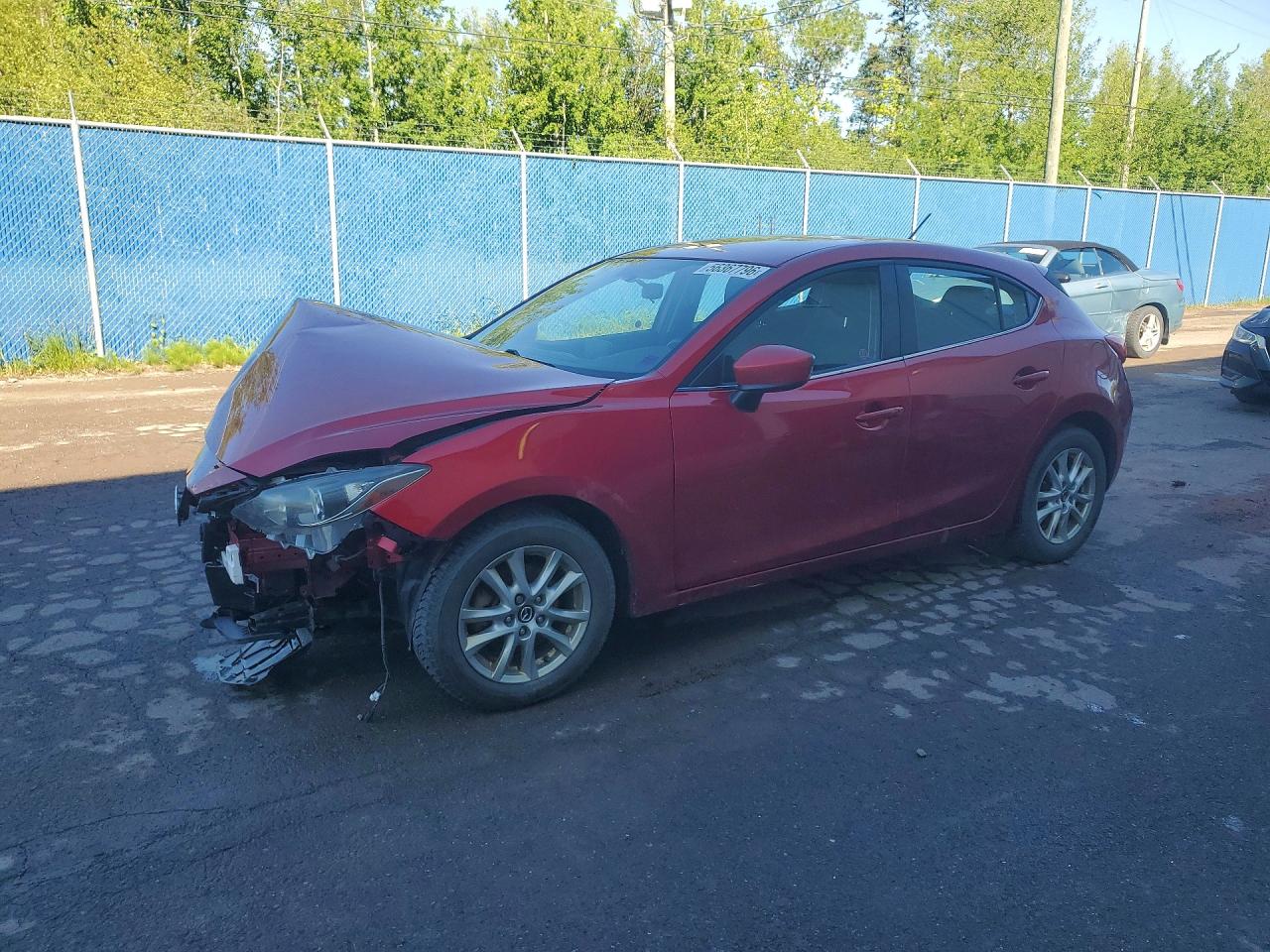 2014 Mazda 3 Touring Red vin: JM1BM1L72E1142170