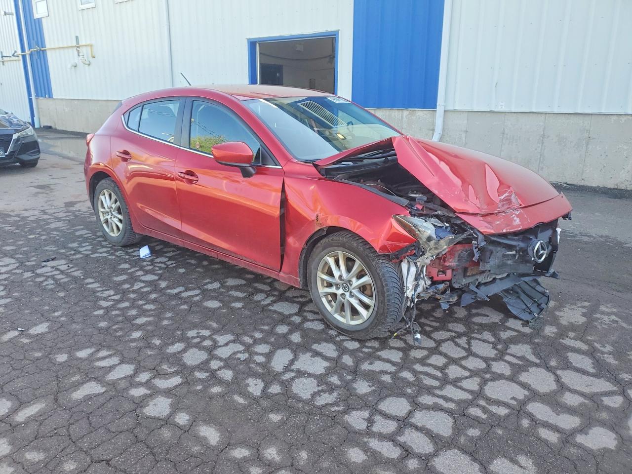 2014 Mazda 3 Touring Red vin: JM1BM1L72E1142170