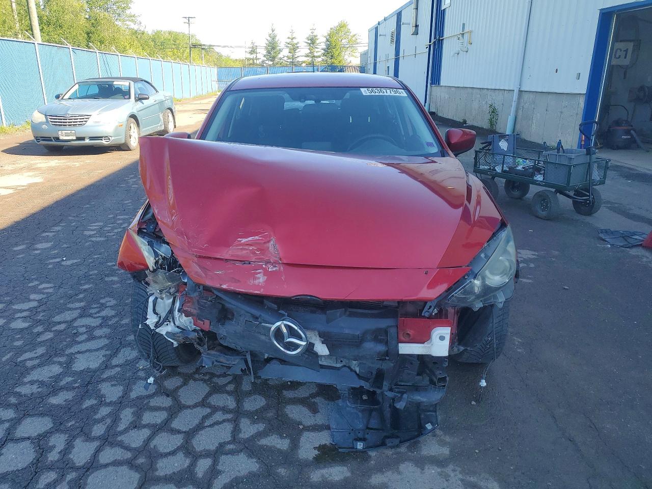 2014 Mazda 3 Touring Red vin: JM1BM1L72E1142170