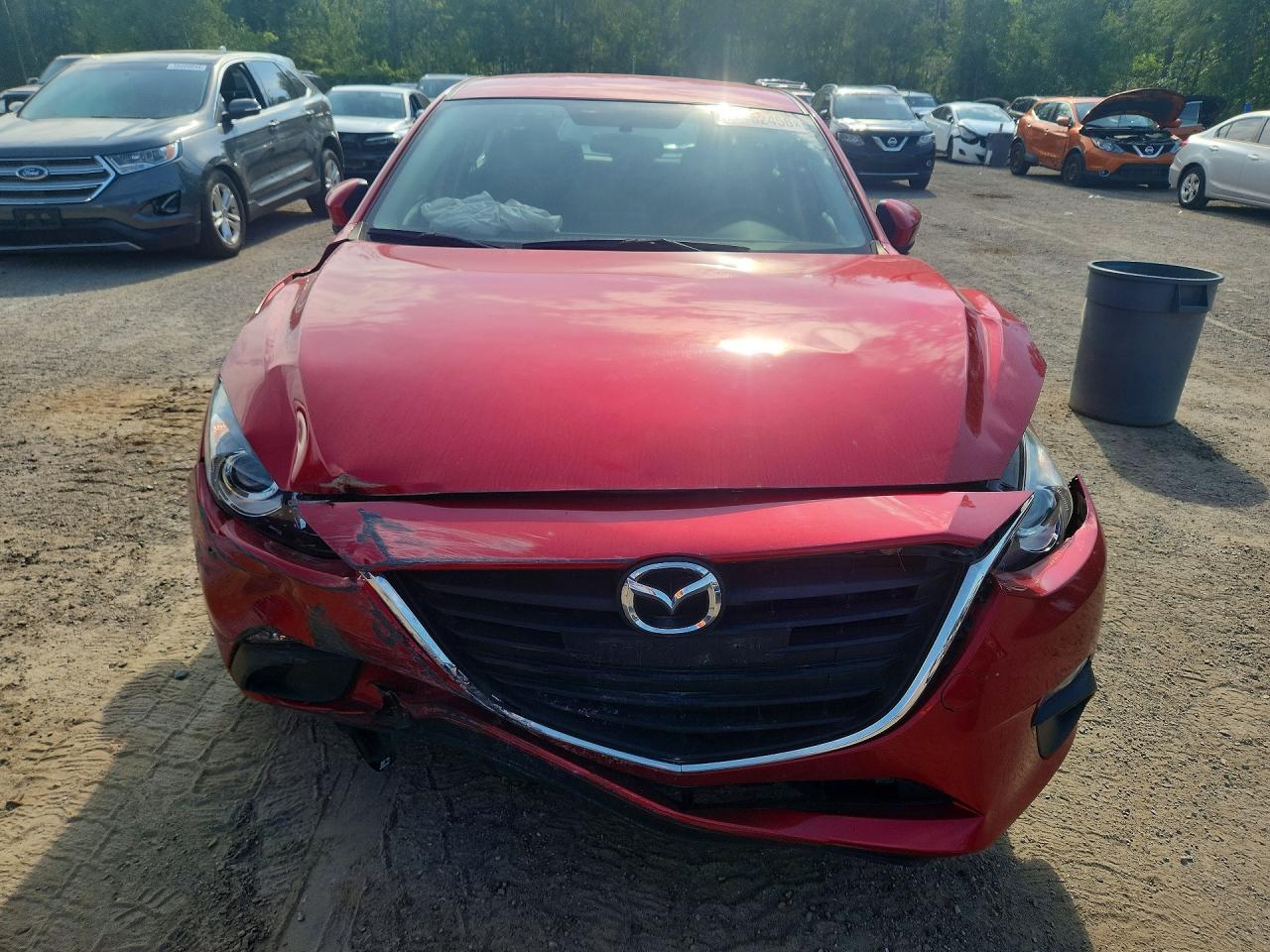 2014 Mazda 3 Touring Red vin: JM1BM1L72E1152522