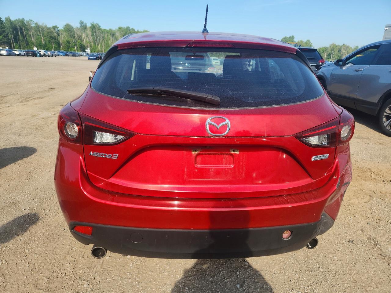 2014 Mazda 3 Touring Red vin: JM1BM1L72E1152522