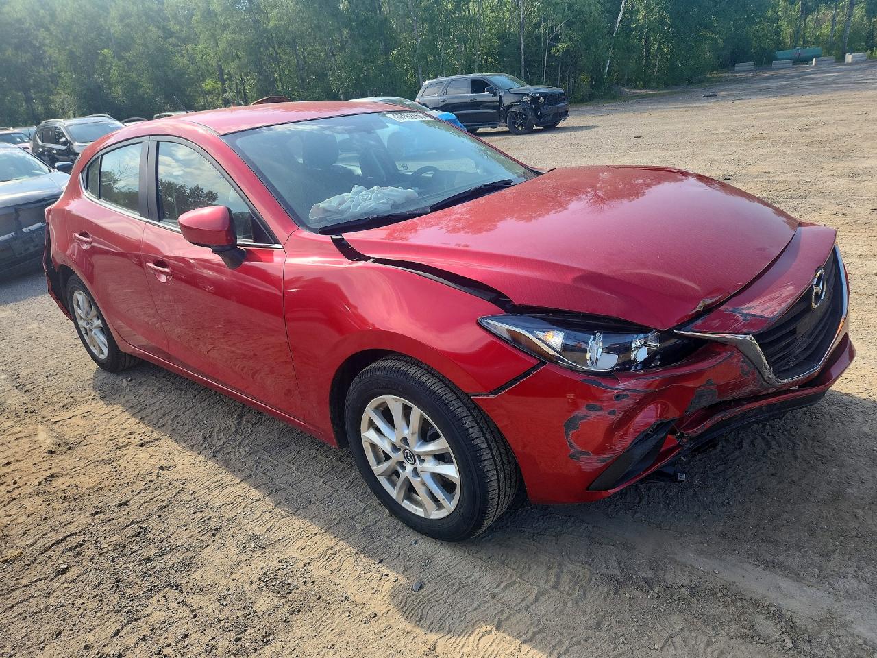 2014 Mazda 3 Touring Red vin: JM1BM1L72E1152522