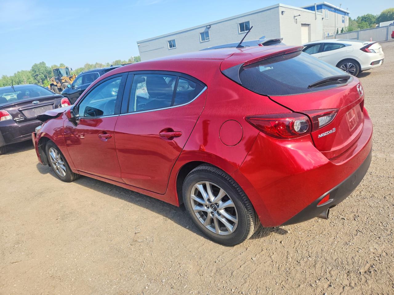 2014 Mazda 3 Touring Red vin: JM1BM1L72E1152522