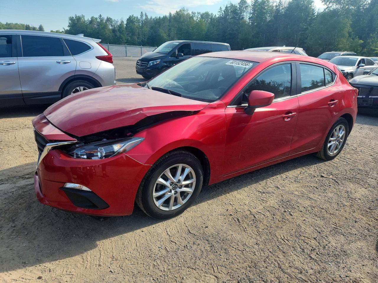 2014 Mazda 3 Touring Red vin: JM1BM1L72E1152522