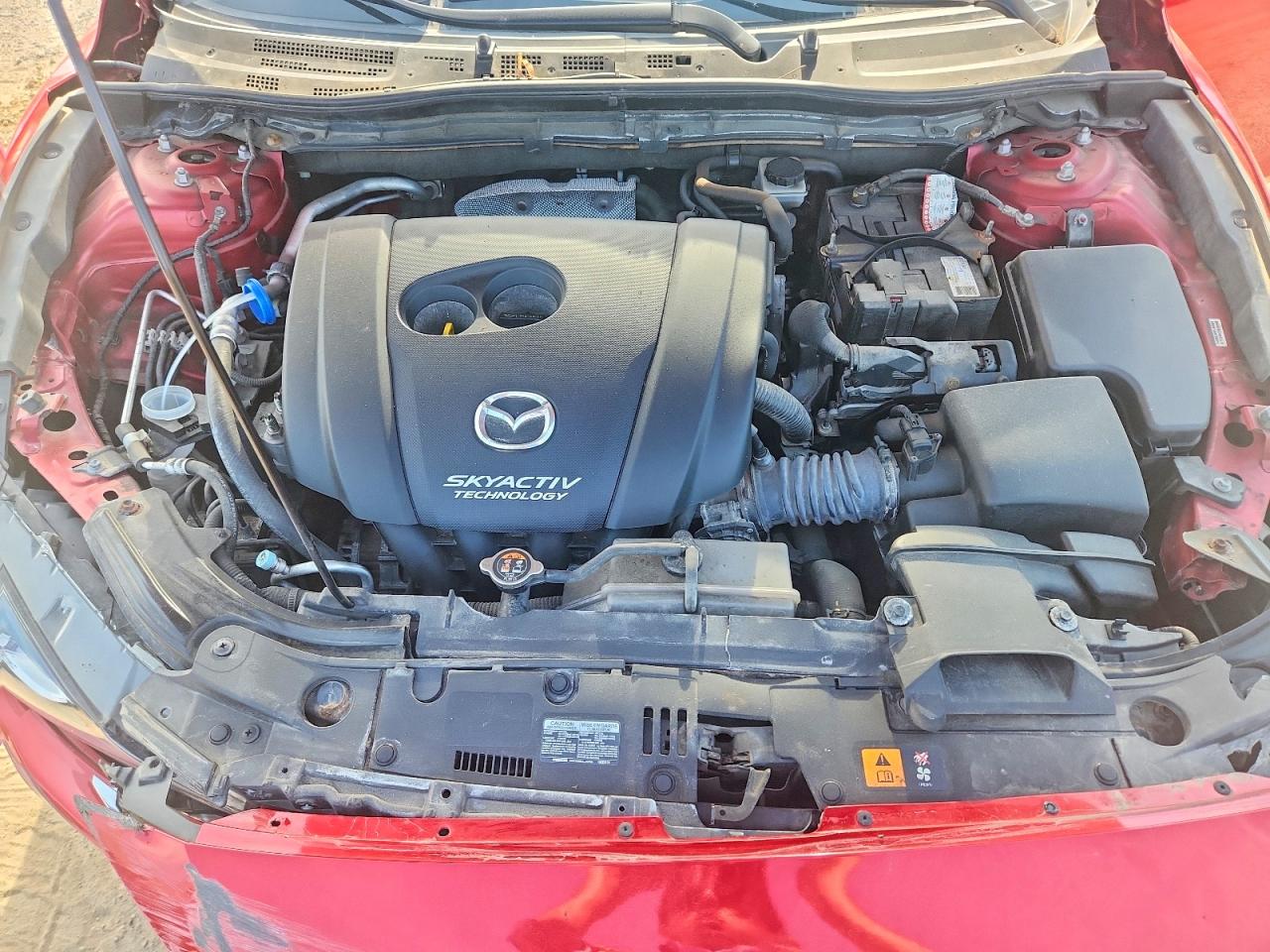 2014 Mazda 3 Touring Red vin: JM1BM1L72E1152522