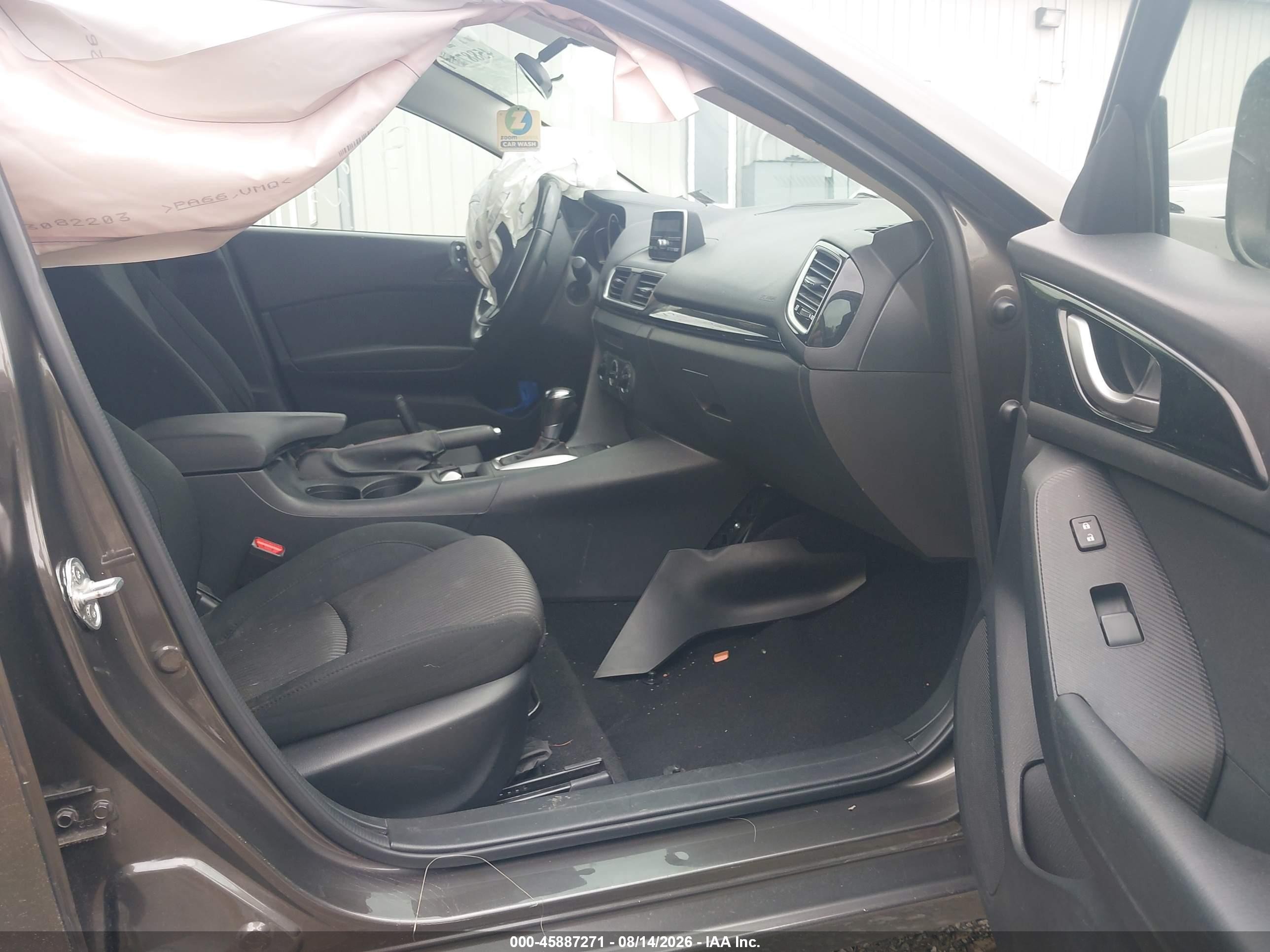 2014 Mazda Mazda3 I Touring Gray vin: JM1BM1L72E1171698