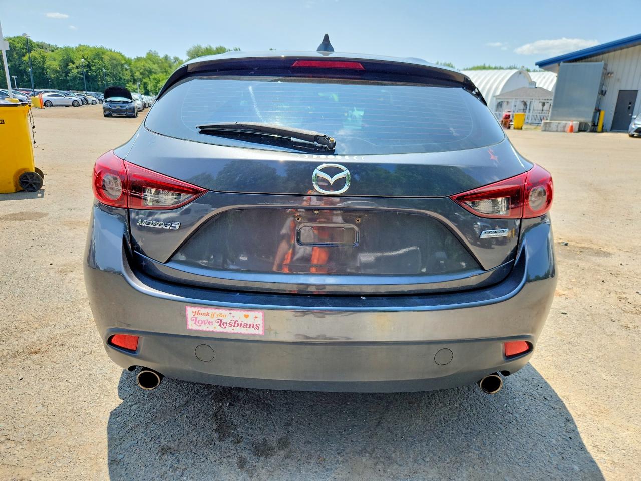 2014 Mazda 3 Touring Gray vin: JM1BM1L72E1206322