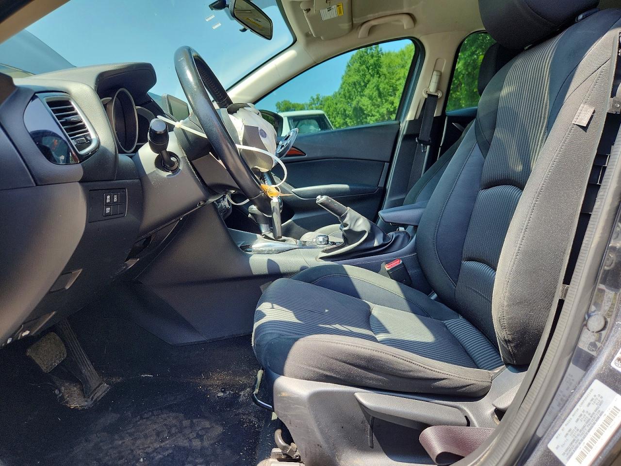 2014 Mazda 3 Touring Gray vin: JM1BM1L72E1206322