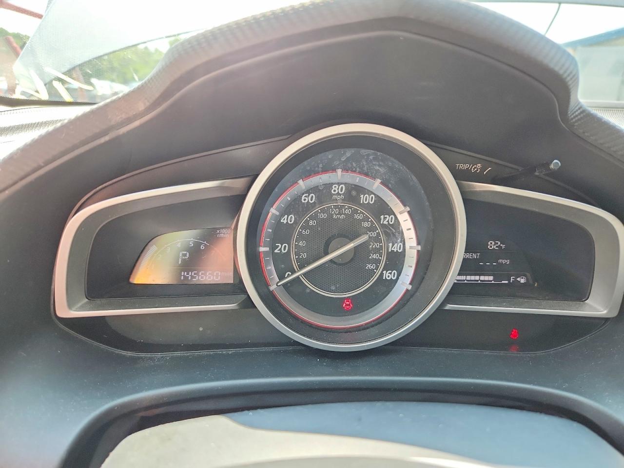 2014 Mazda 3 Touring Gray vin: JM1BM1L72E1206322