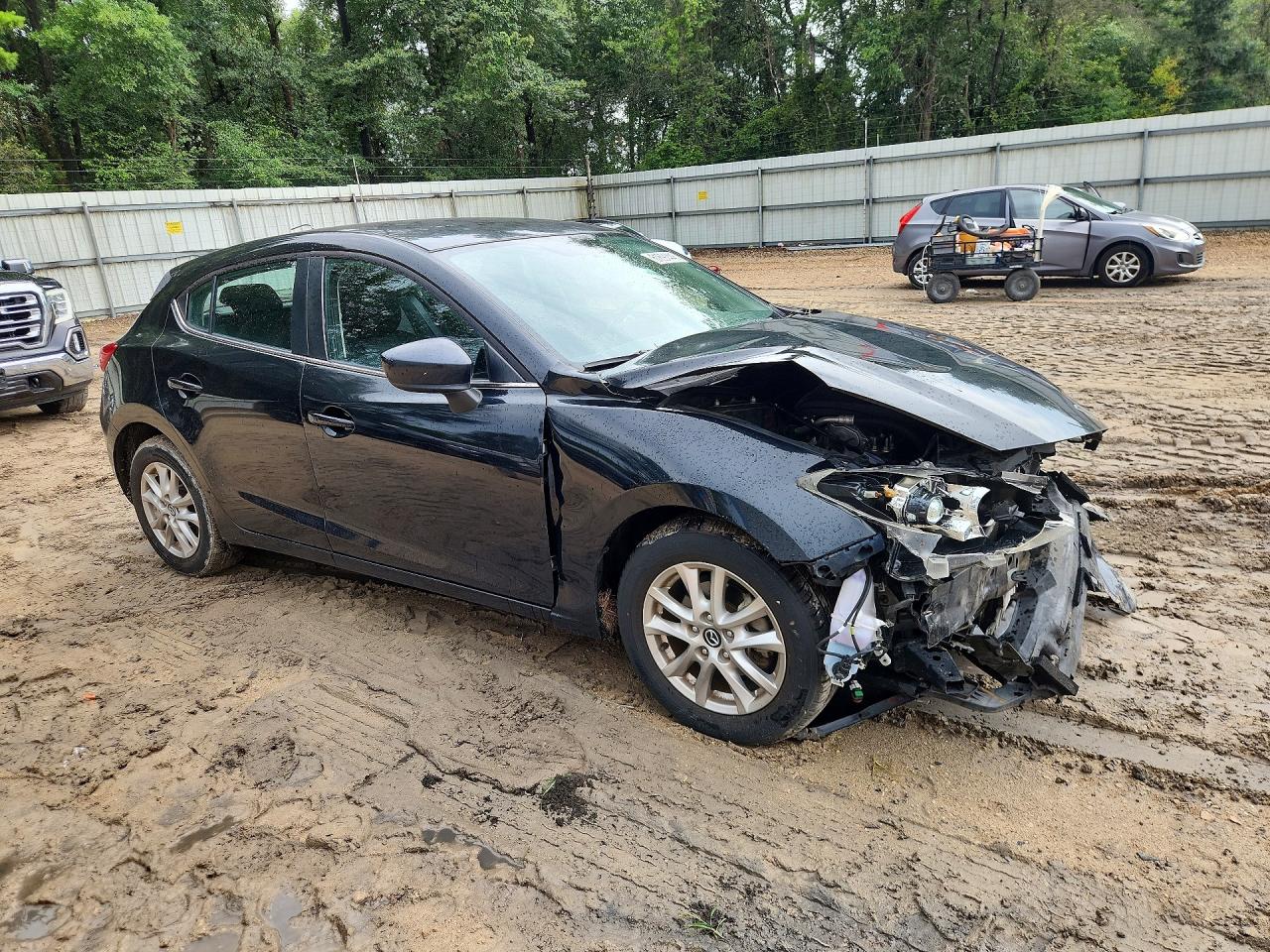 2015 Mazda 3 Touring Black vin: JM1BM1L72F1219251