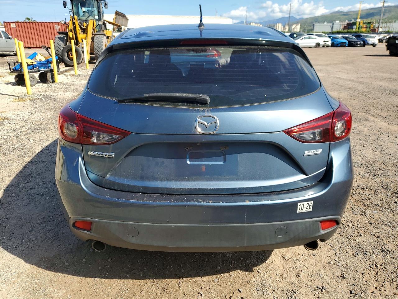2015 Mazda 3 Touring Blue vin: JM1BM1L72F1266361