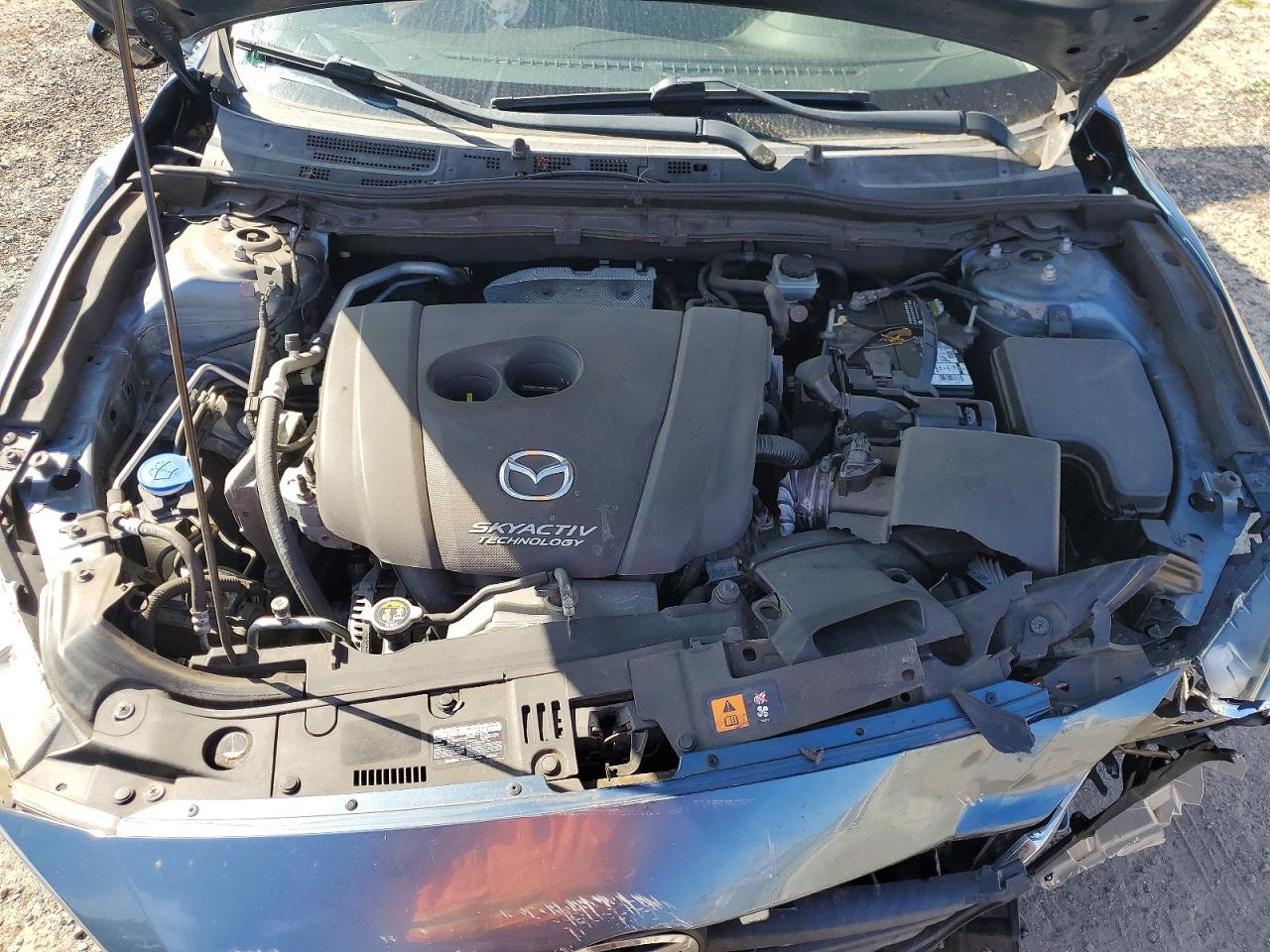 2015 Mazda 3 Touring Blue vin: JM1BM1L72F1266361