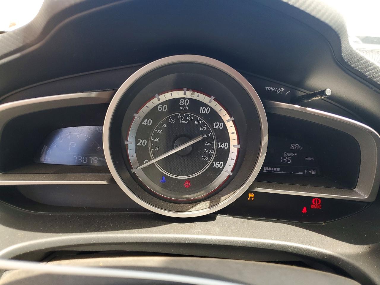 2015 Mazda 3 Touring Blue vin: JM1BM1L72F1266361