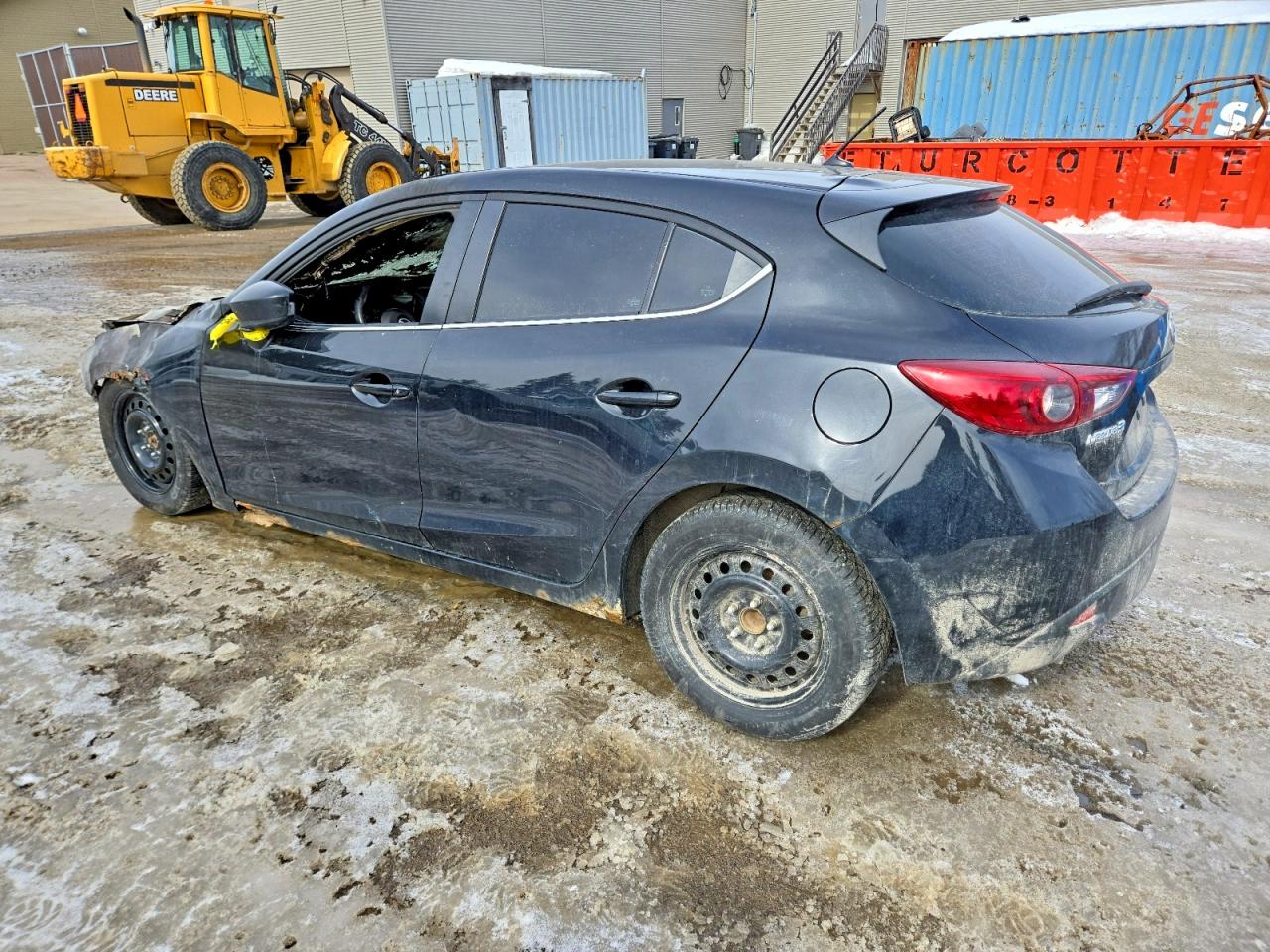 2014 Mazda 3 Touring Black vin: JM1BM1L73E1108223