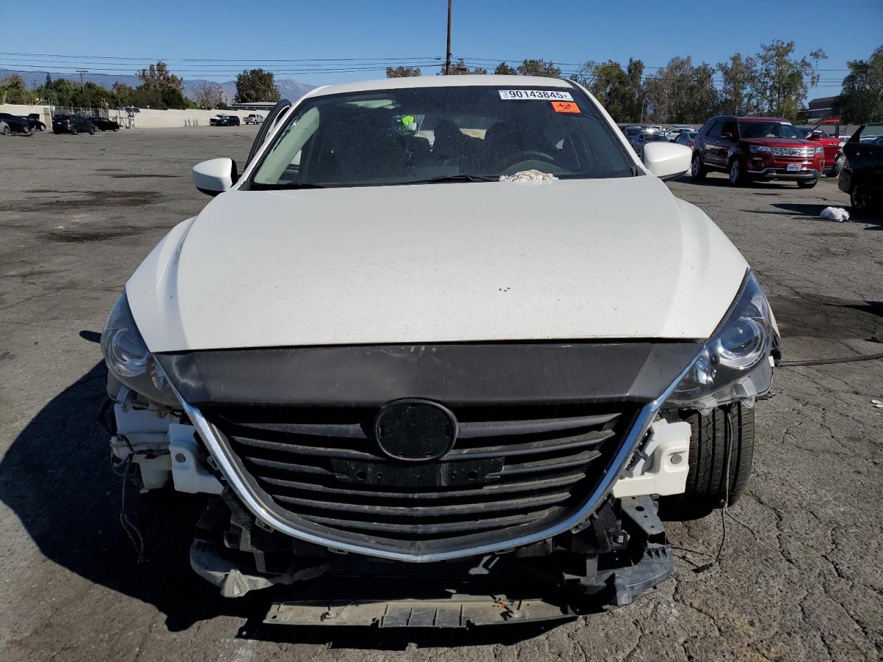 2015 Mazda 3 Touring White vin: JM1BM1L73F1254381