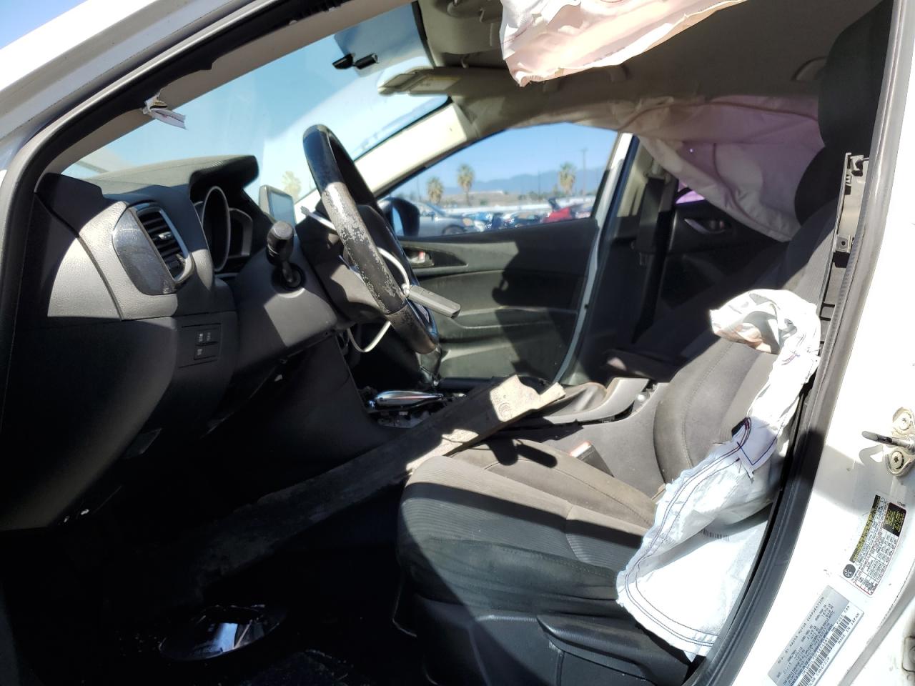 2015 Mazda 3 Touring White vin: JM1BM1L73F1254381