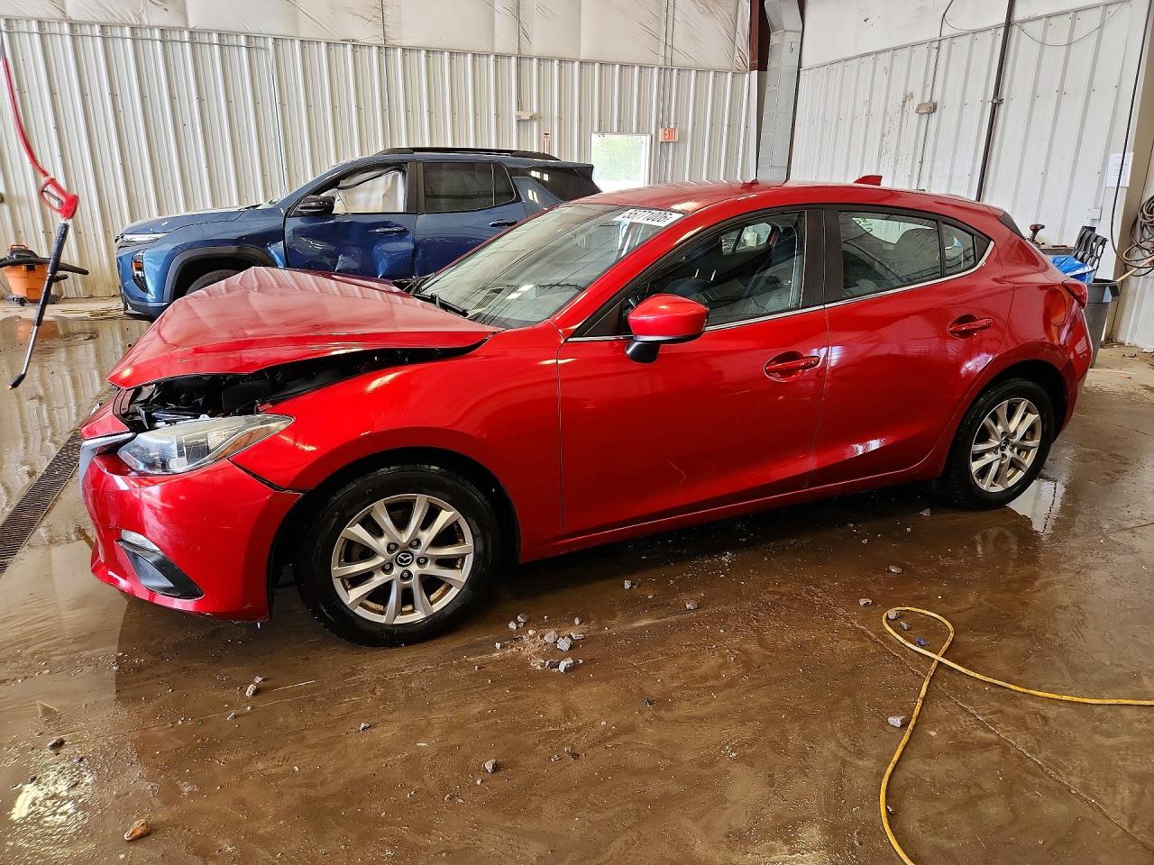 2014 Mazda 3 Touring Темно-бордовый vin: JM1BM1L74E1170066