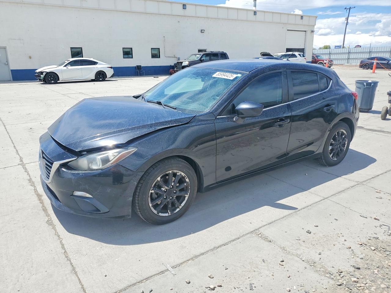 2014 Mazda 3 Touring Black vin: JM1BM1L74E1203681