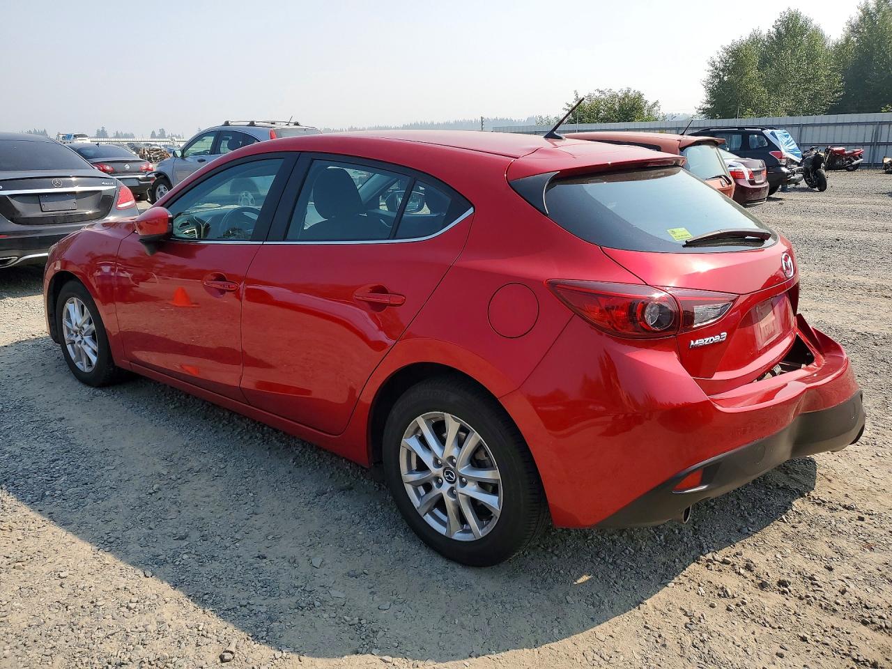 2015 Mazda 3 Touring Red vin: JM1BM1L74F1249691