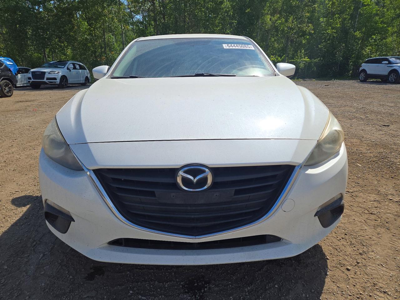 2014 Mazda 3 Touring White vin: JM1BM1L75E1135584