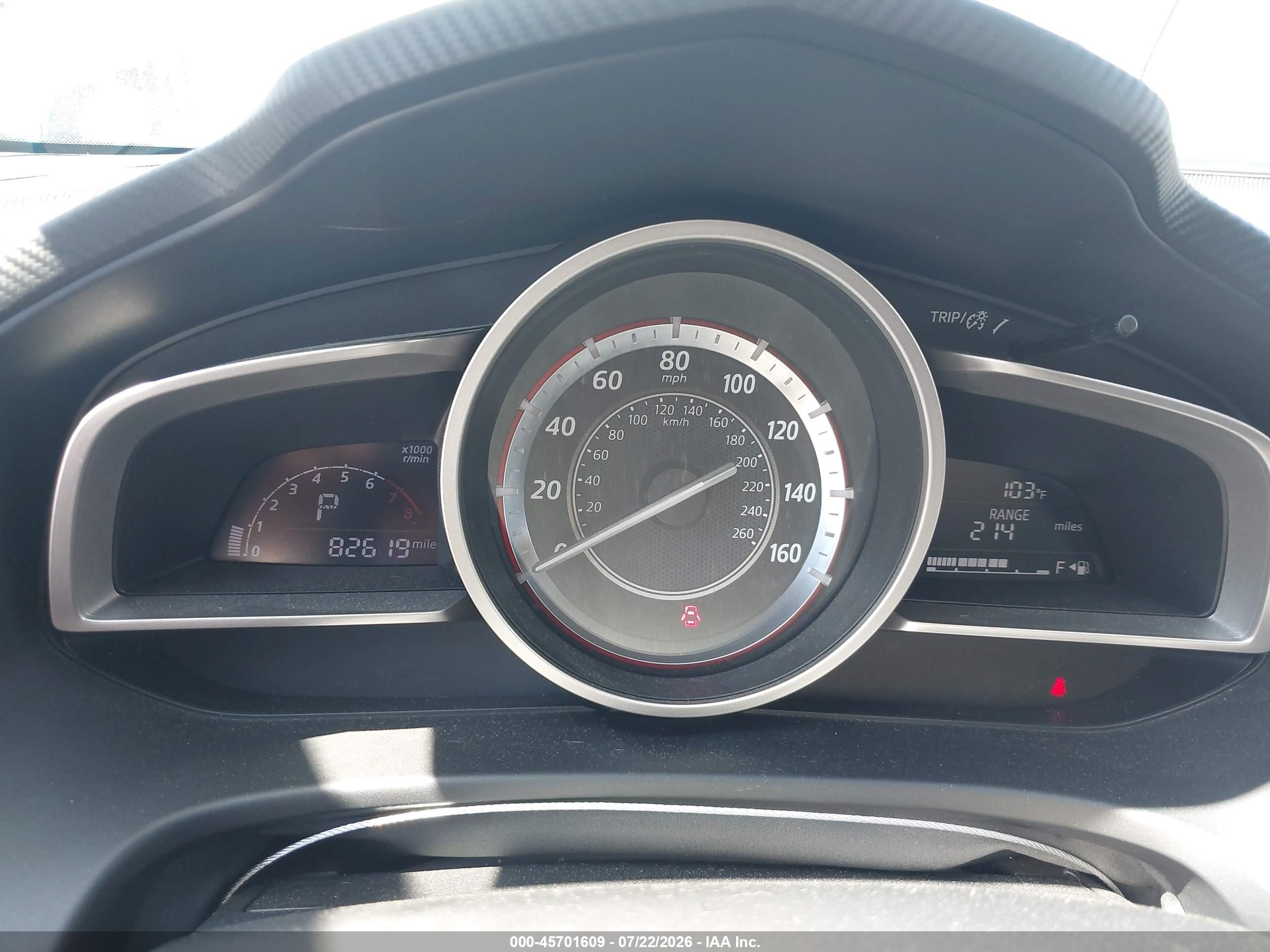 2014 Mazda Mazda3 I Touring Синий vin: JM1BM1L75E1204757