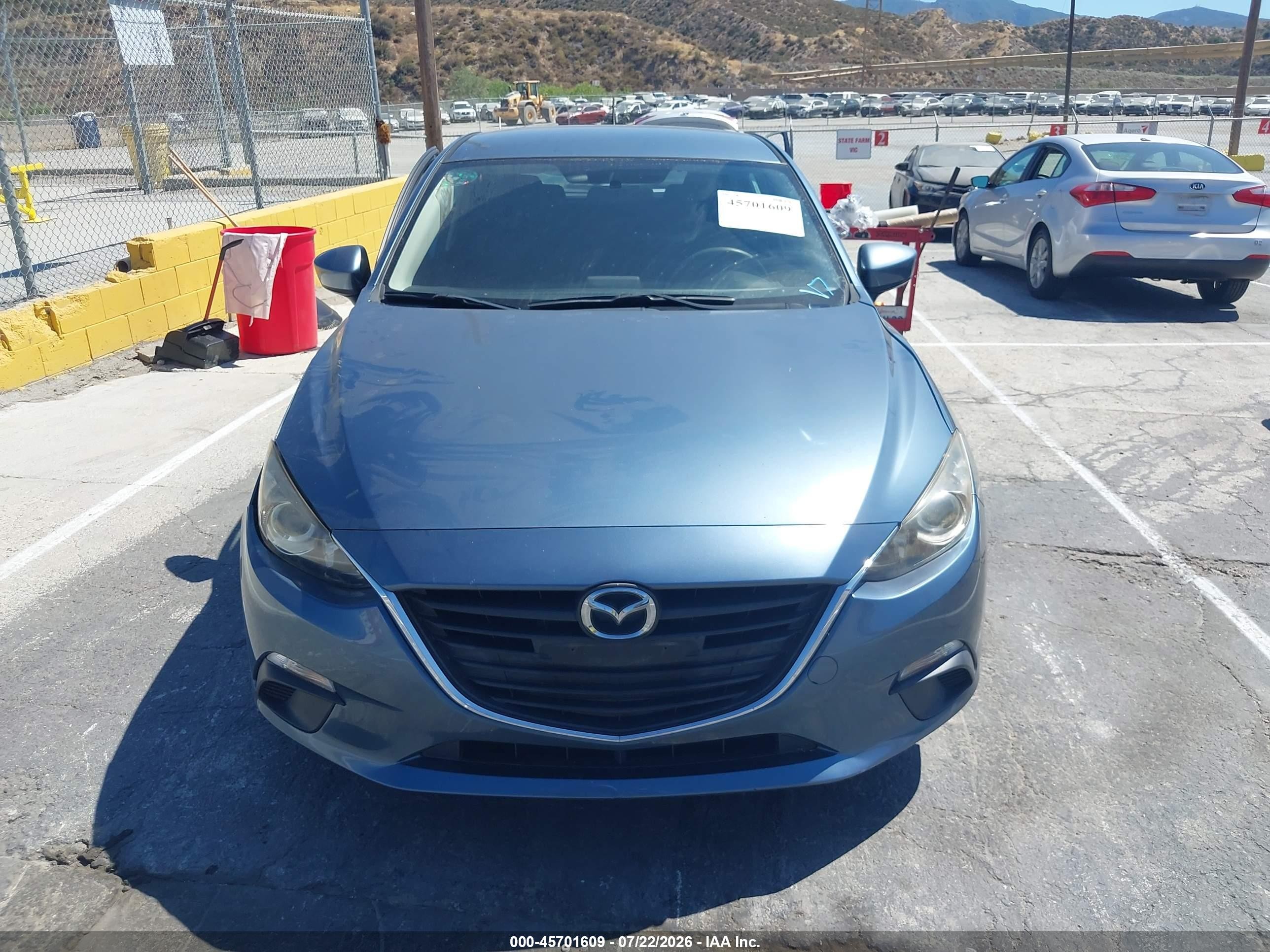 2014 Mazda Mazda3 I Touring Синий vin: JM1BM1L75E1204757