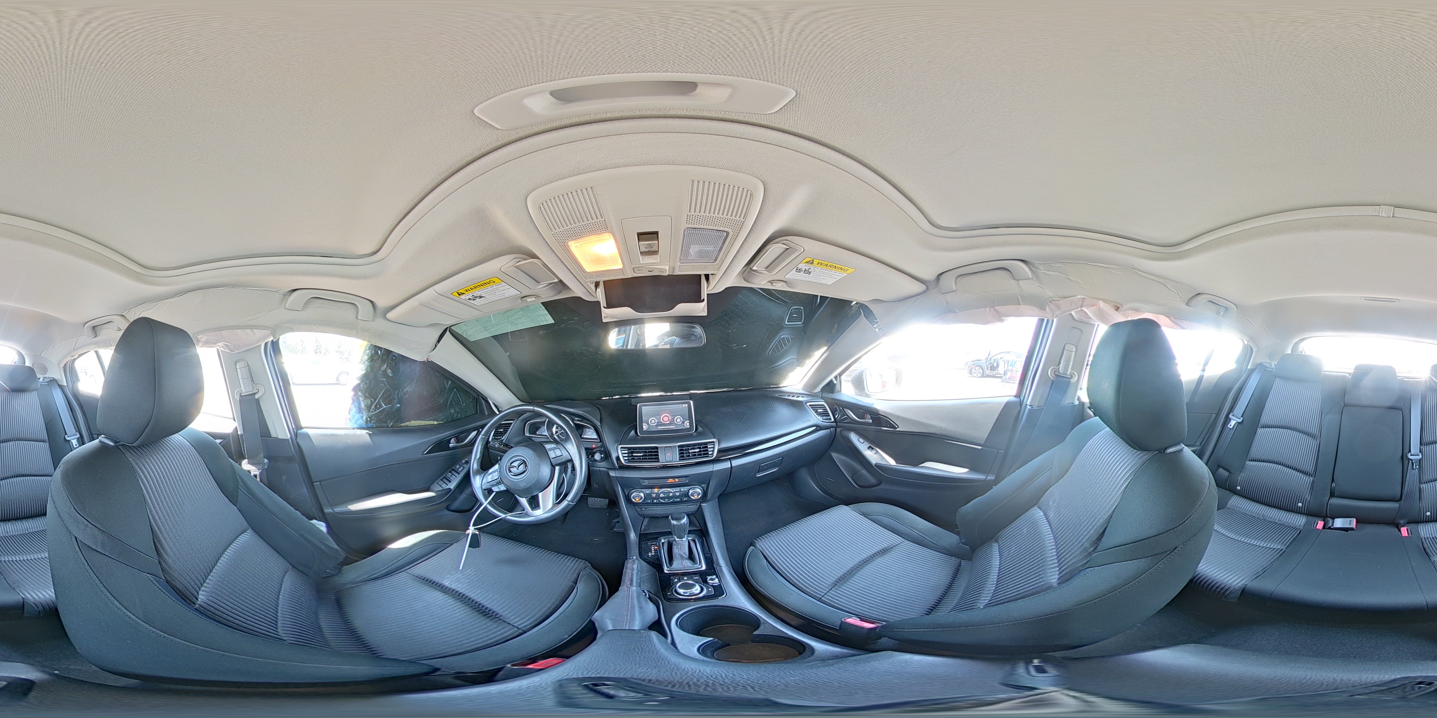 2015 Mazda 3 Touring Gray vin: JM1BM1L75F1218837