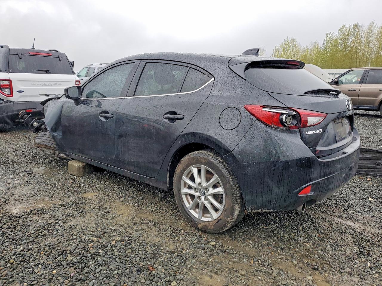 2014 Mazda 3 Touring Black vin: JM1BM1L76E1215671